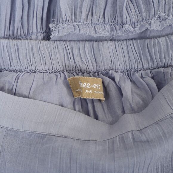 Free People Free-Est Aimee Maxi Skirt Sheer Lace Pull-on Tiered Flowy M 283583 - Picture 8 of 8